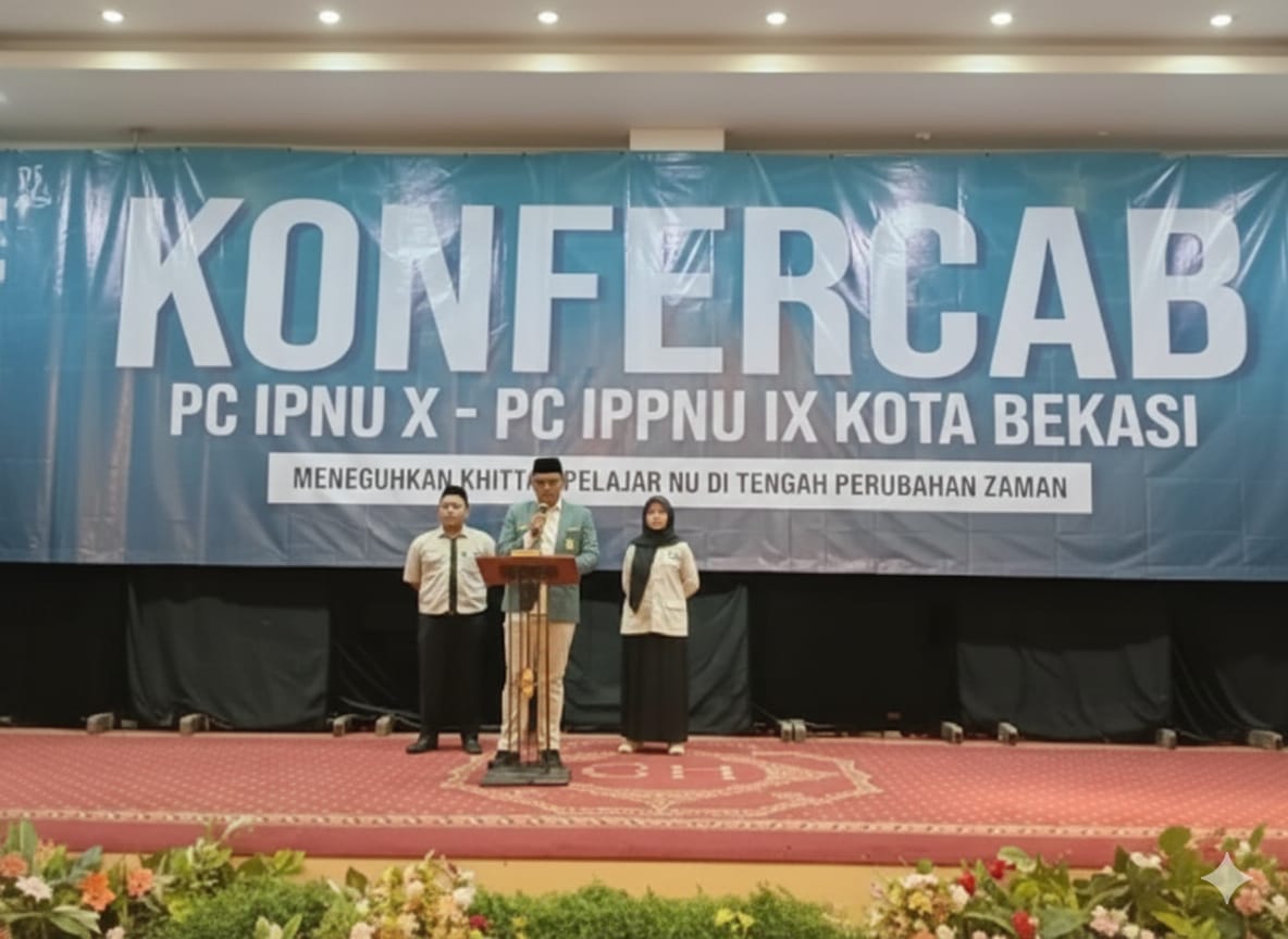 Konfercab IPNU–IPPNU Kota Bekasi: Merawat Identitas Pelajar NU di Era Digital